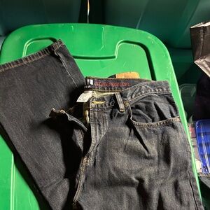 Urban Pipeline Men's Deep Indigo Bootcut Jeans